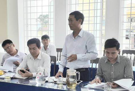 HĐND tỉnh giám sát công tác bầu cử tại huyện Tư Nghĩa