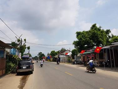 Đoàn thanh niên xã Nghĩa Thuận, hoàn thành tuyến đường “Cờ đỏ sao vàng” dài 01 km