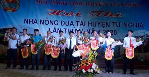 Hội nông dân huyện Tư Nghĩa tổ chức hội thi “Nhà nông đua tài” lần thứ V, năm 2020
