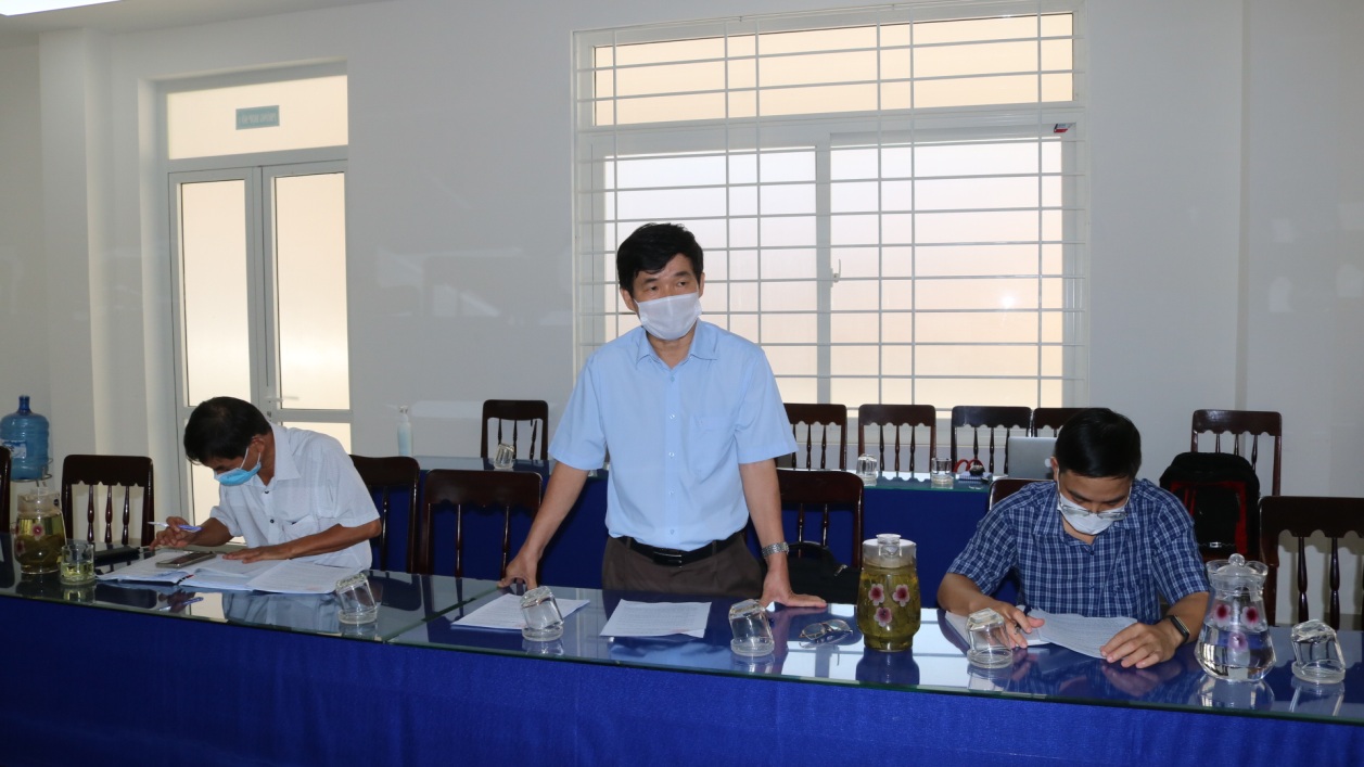 Sở y tế tỉnh Quảng Ngãi làm việc với huyện Tư Nghĩa về công tác phòng tác phòng, chống dịch Covid-19