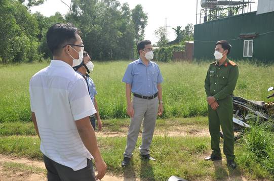 Huyện Tư Nghĩa tập trung truy vết các trường hợp liên quan đến ca F0 trong cộng đồng tại xã Nghĩa Thuận