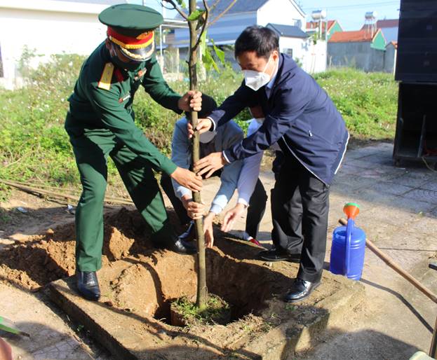 Phát động “Tết trồng cây đời đời nhớ ơn Bác Hồ” Xuân Nhâm Dần 2022 trên địa bàn huyện Tư Nghĩa
