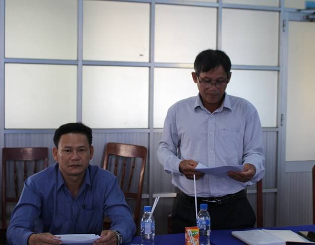 Thường trực Huyện ủy Tư Nghĩa làm việc với Ban Thường vụ Đảng ủy xã Nghĩa Lâm