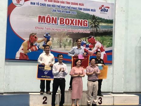 Tư Nghĩa: giành giải nhì toàn đoàn môn Boxing trong chương trình Đại hội TDTT tỉnh Quảng Ngãi lần thứ VII năm 2022