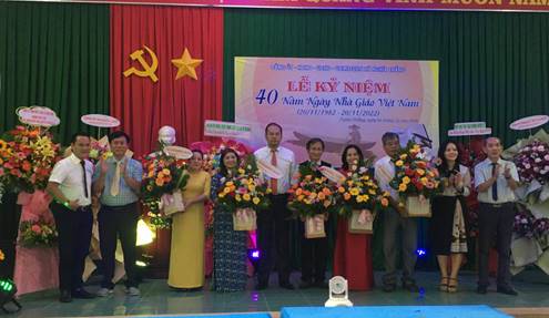 Nghĩa Thắng tổ chức Lễ kỷ niệm 40 năm ngày Nhà giáo Việt Nam 20/11
