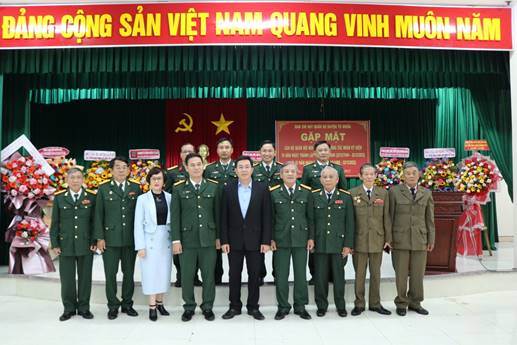 Ban Chỉ huy Quân sự huyện Tư Nghĩa tổ chức gặp mặt nhân kỷ niệm 78 năm ngày thành lập Quân đội nhân dân Việt Nam 22/12