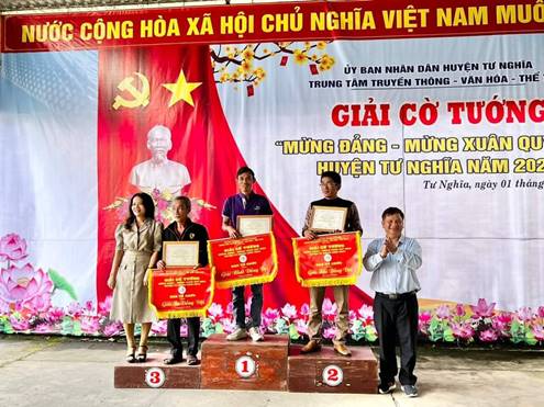 Tư Nghĩa tổ chức thành công giải cờ tướng mừng Đảng - mừng Xuân Quý Mão 2023