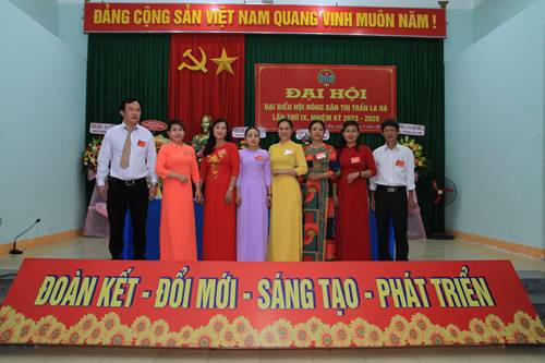 Hội Nông dân thị trấn La Hà tổ chức Đại hội đại biểu lần thứ IX, nhiệm kỳ 2023 - 2028