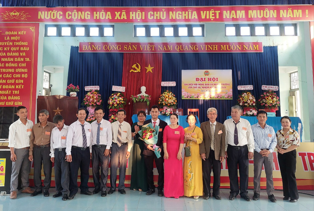 Đại hội đại biểu hội nông dân xã Nghĩa Phương nhiệm kỳ 2023 - 2028