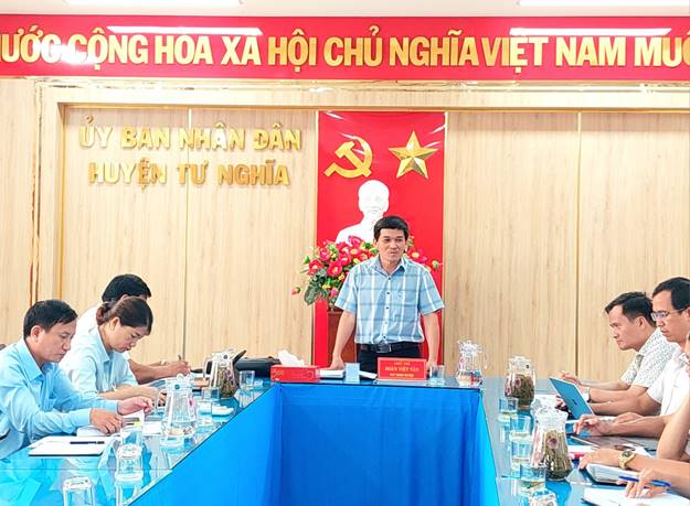 Ban chỉ đạo chuyển đổi số huyện Tư Nghĩa triển khai nhiệm vụ quý II.2023