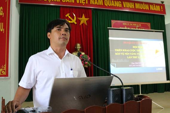 Đảng ủy thị trấn La Hà triển khai Cuộc thi viết chính luận bảo vệ nền tảng tư tưởng của Đảng lần thứ 3, năm 2023