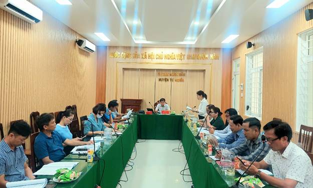 Ban đại diện Hội đồng quản trị Ngân hàng Chính sách xã hội huyện Tư Nghĩa họp Ban đại diện quý II, triển khai nhiệm vụ quý III năm 2023