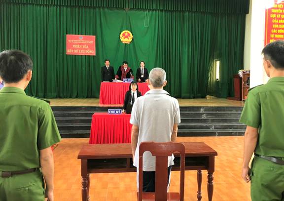Tòa án nhân dân huyện Tư Nghĩa xét xử lưu động vụ án hình sự tại xã Nghĩa Trung