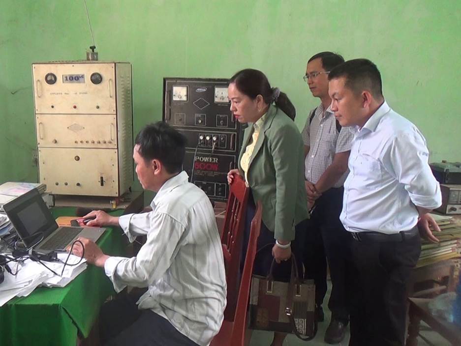 Giám sát việc quản lý, đầu tư và hoạt động của hệ thống đài truyền thanh cơ sở trên địa bàn huyện Tư Nghĩa