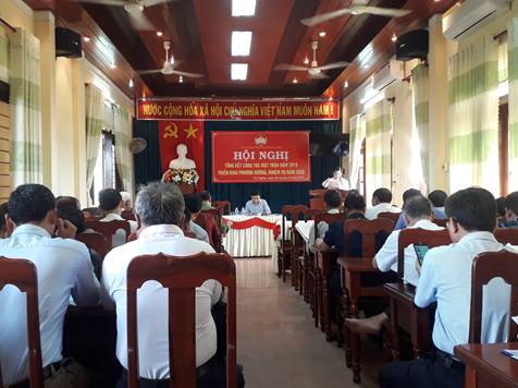 Ủy Ban MTTQVN huyện Tư Nghĩa thực hiện tốt các phong trào trong năm 2019
