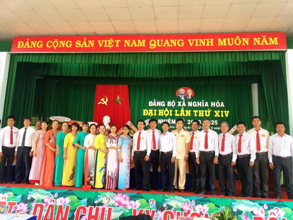 Đảng bộ xã Nghĩa Hòa, huyện Tư Nghĩa tổ chức Đại hội lần thứ XIV, nhiệm kỳ 2020- 2025