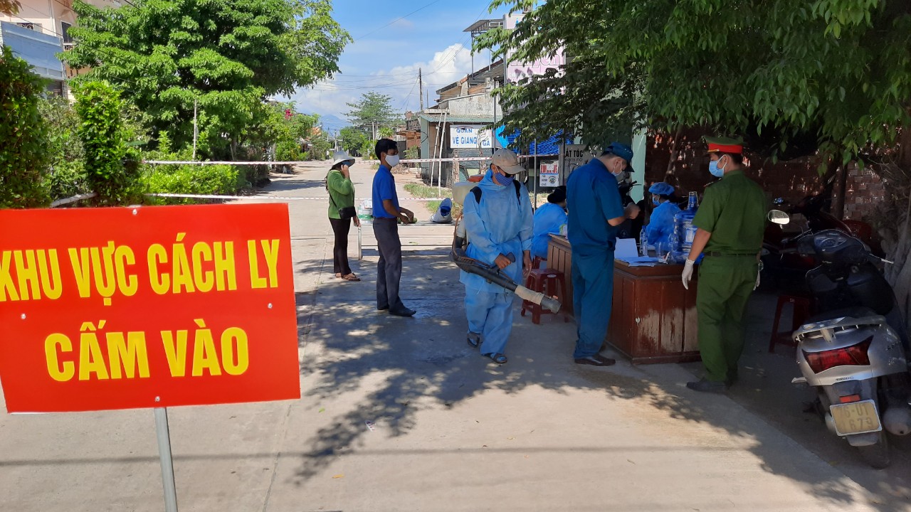 Lịch trình di chuyển của bệnh nhân 787 ở thị trấn Sông Vệ, huyện Tư Nghĩa