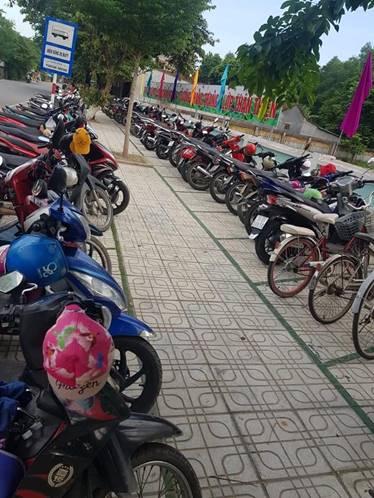 Đoàn xã Nghĩa Thuận quyết tâm xây dựng cổng trường an toàn giao thông