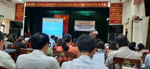 Tập huấn giáo dục địa phương tỉnh Quảng Ngãi lớp 1