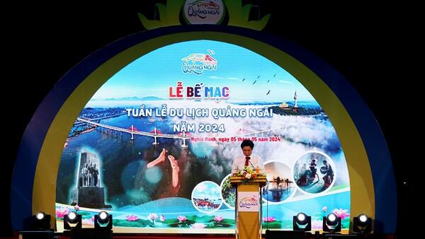 Bế mạc Tuần lễ du lịch Quảng Ngãi năm 2024