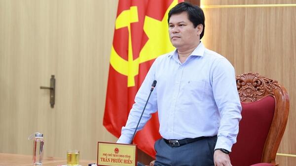 Phó Chủ tịch UBND tỉnh Trần Phước Hiền làm việc với Sở Xây dựng