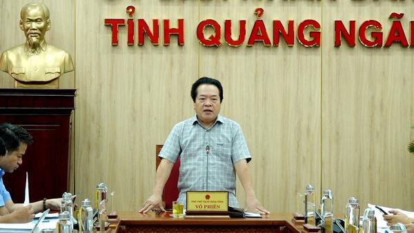 Phó Chủ tịch UBND tỉnh Võ Phiên chủ trì họp Hội đồng thẩm định dự án đầu tư, hỗ trợ phát triển vùng trồng dược liệu quý