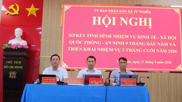 Tư Nghĩa tăng tốc về đích, quyết tâm hoàn thành các chỉ tiêu năm 2026