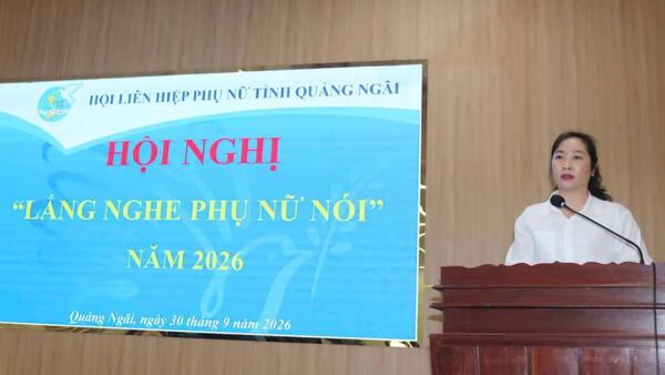 “Lắng nghe phụ nữ nói”- lắng nghe từ cơ sở, đồng hành cùng phụ nữ