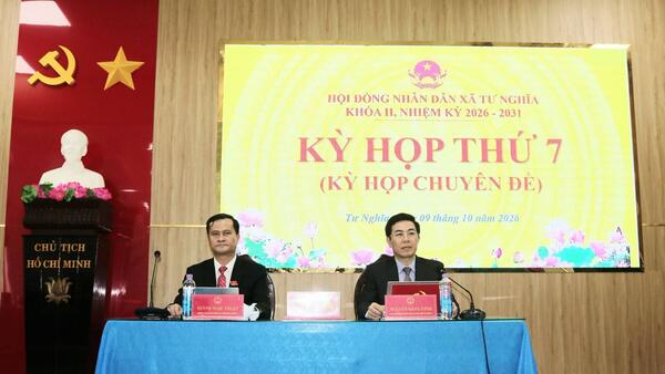 HĐND xã Tư Nghĩa thông qua nhiều Nghị quyết quan trọng tại kỳ họp thứ 7, khóa II
